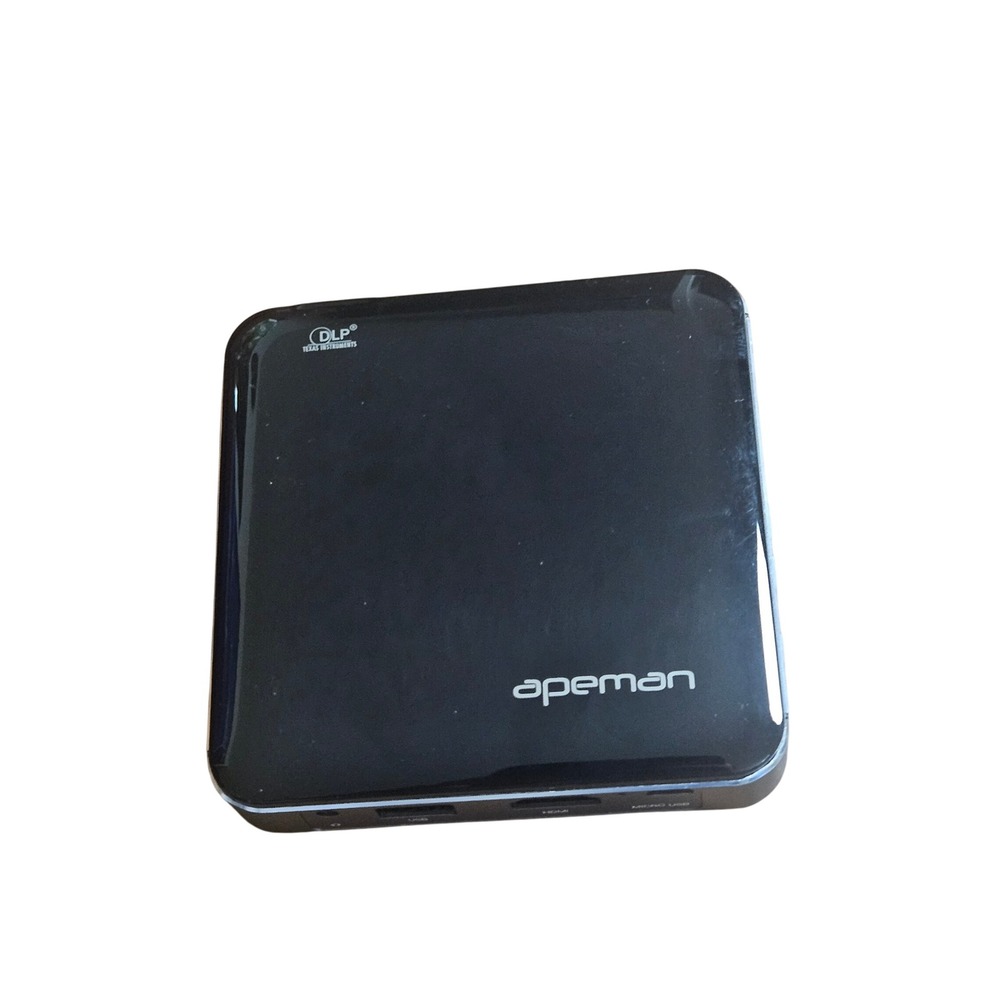 Apeman M4 Portable DLP Digital Mini 1080P Projector Pocket HDMI USB Untested